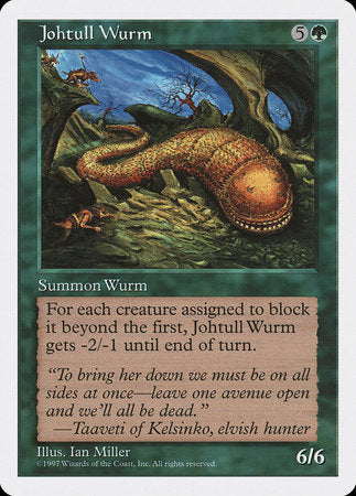 Johtull Wurm [Fifth Edition] | Spectrum Games