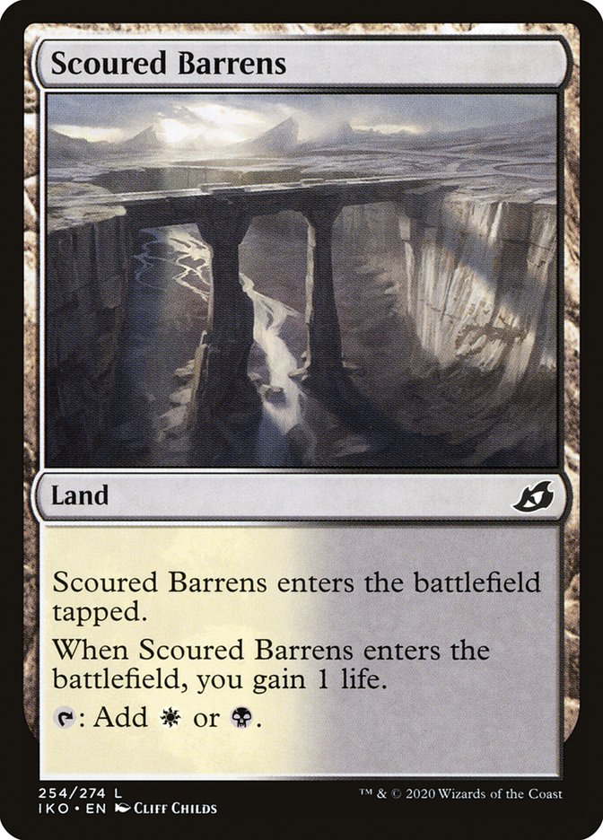 Scoured Barrens [Ikoria: Lair of Behemoths] | Spectrum Games