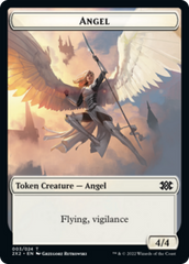 Elemental // Angel Double-sided Token [Double Masters 2022 Tokens] | Spectrum Games