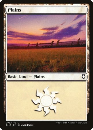 Plains (283) [Commander Anthology Volume II] | Spectrum Games