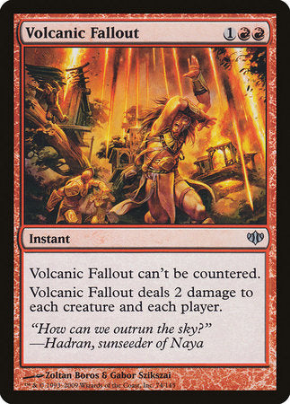Volcanic Fallout [Conflux] | Spectrum Games