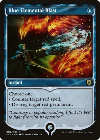 Blue Elemental Blast [Signature Spellbook: Jace] | Spectrum Games