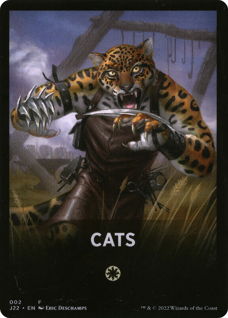 Cats Theme Card [Jumpstart 2022 Front Cards] | Spectrum Games