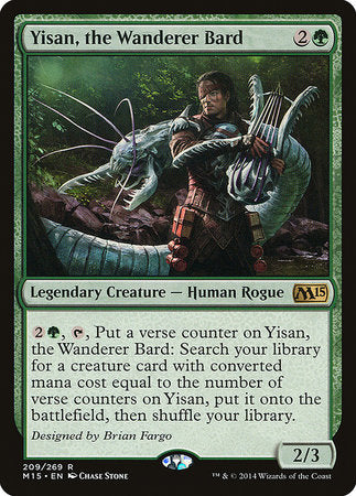 Yisan, the Wanderer Bard [Magic 2015] | Spectrum Games