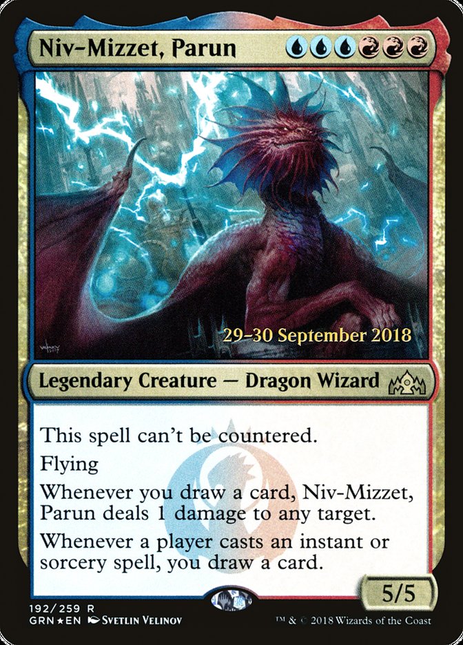 Niv-Mizzet, Parun  [Guilds of Ravnica Prerelease Promos] | Spectrum Games