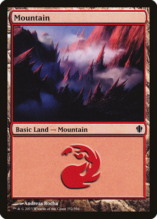 Mountain (352) [Commander 2013] | Spectrum Games