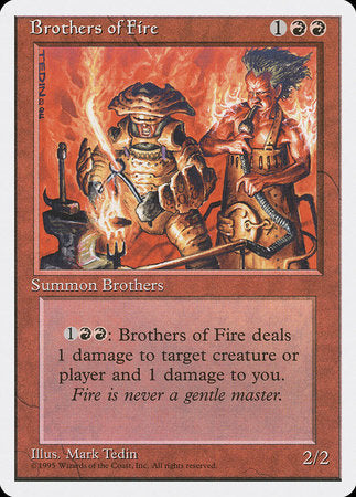 Brothers of Fire [Fourth Edition] | Spectrum Games