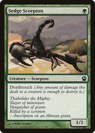 Sedge Scorpion [Theros] | Spectrum Games