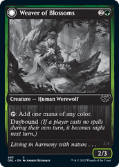 Weaver of Blossoms // Blossom-Clad Werewolf [Innistrad: Double Feature] | Spectrum Games