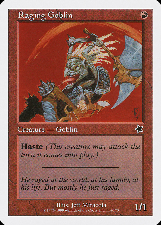 Raging Goblin [Starter 1999] | Spectrum Games
