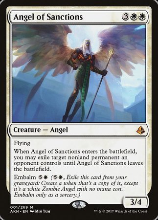 Angel of Sanctions [Amonkhet] | Spectrum Games