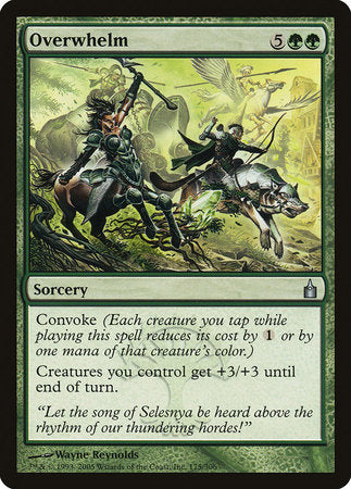 Overwhelm [Ravnica: City of Guilds] | Spectrum Games