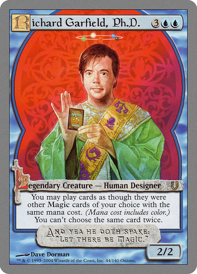 Richard Garfield, Ph.D. [Unhinged] | Spectrum Games