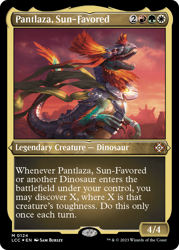 Pantlaza, Sun-Favored (Display Commander) [The Lost Caverns of Ixalan Commander] | Spectrum Games