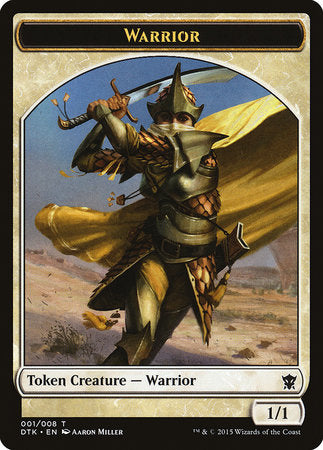 Warrior Token [Dragons of Tarkir Tokens] | Spectrum Games