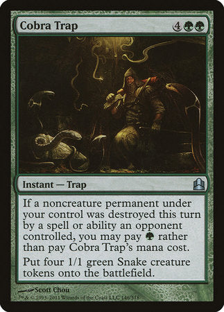 Cobra Trap [Commander 2011] | Spectrum Games