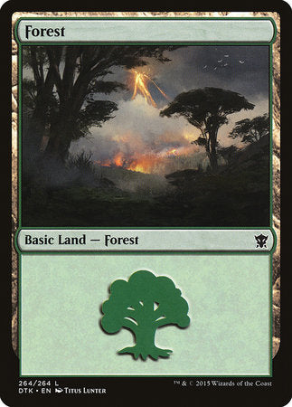 Forest (264) [Dragons of Tarkir] | Spectrum Games