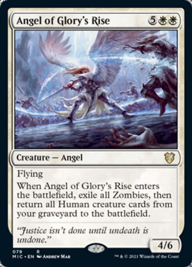 Angel of Glory's Rise [Innistrad: Midnight Hunt Commander] | Spectrum Games