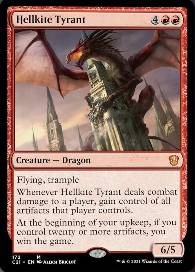 Hellkite Tyrant [Commander 2021] | Spectrum Games