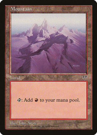 Mountain (Purple) [Mirage] | Spectrum Games