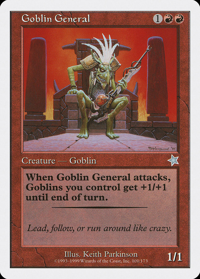 Goblin General [Starter 1999] | Spectrum Games
