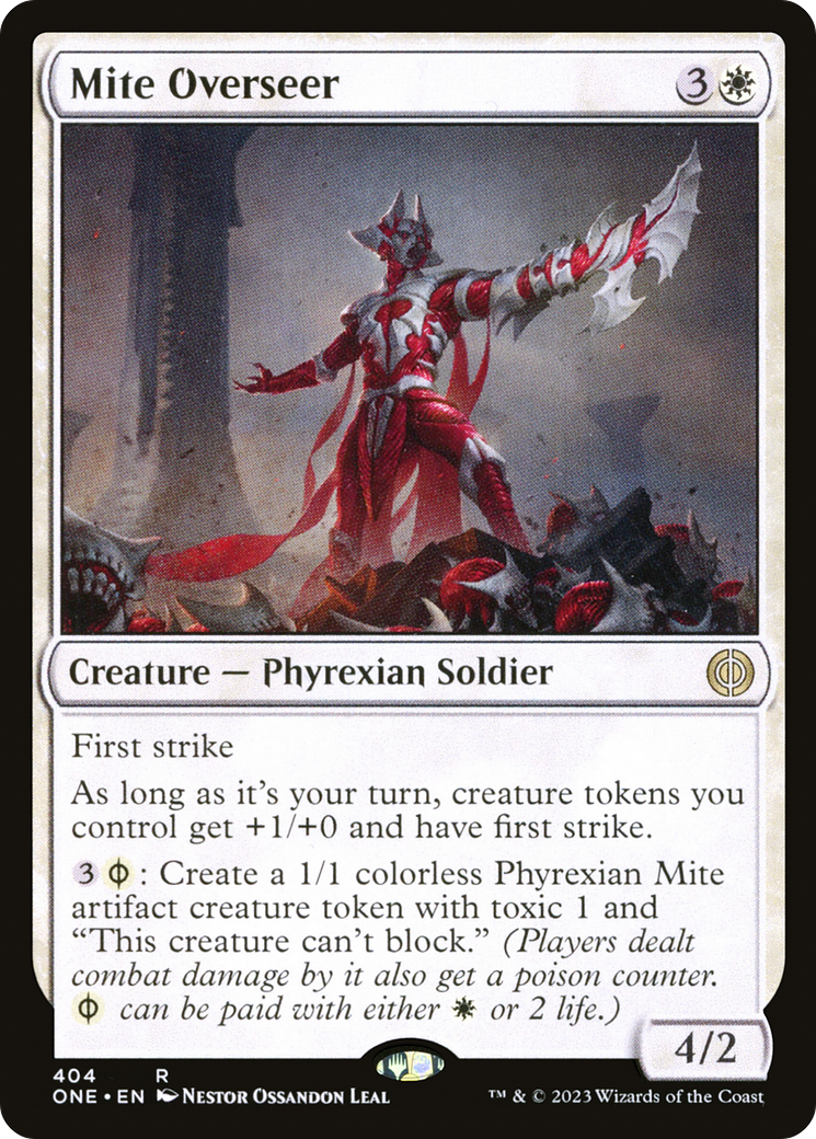 Mite Overseer [Phyrexia: All Will Be One] | Spectrum Games