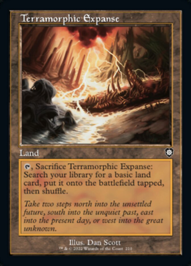 Terramorphic Expanse (Retro) [The Brothers' War Commander] | Spectrum Games