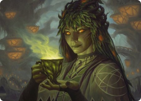 Dina, Soul Steeper Art Card [Strixhaven: School of Mages Art Series] | Spectrum Games