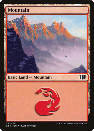 Mountain (332) [Commander 2014] | Spectrum Games