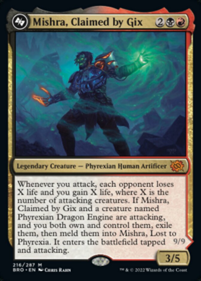 Mishra, Claimed by Gix (Promo Pack) [The Brothers' War Promos] | Spectrum Games