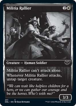 Militia Rallier [Innistrad: Double Feature] | Spectrum Games