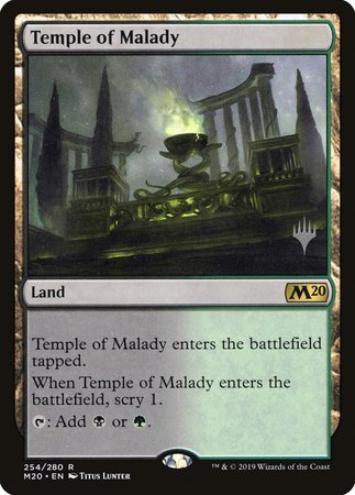 Temple of Malady [Core Set 2020 Promos] | Spectrum Games