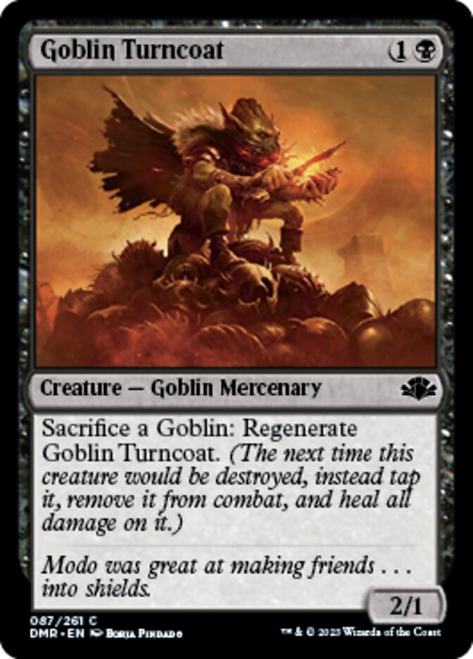 Goblin Turncoat [Dominaria Remastered] | Spectrum Games