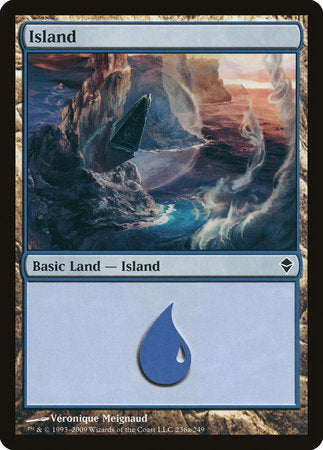 Island (236a) [Zendikar] | Spectrum Games