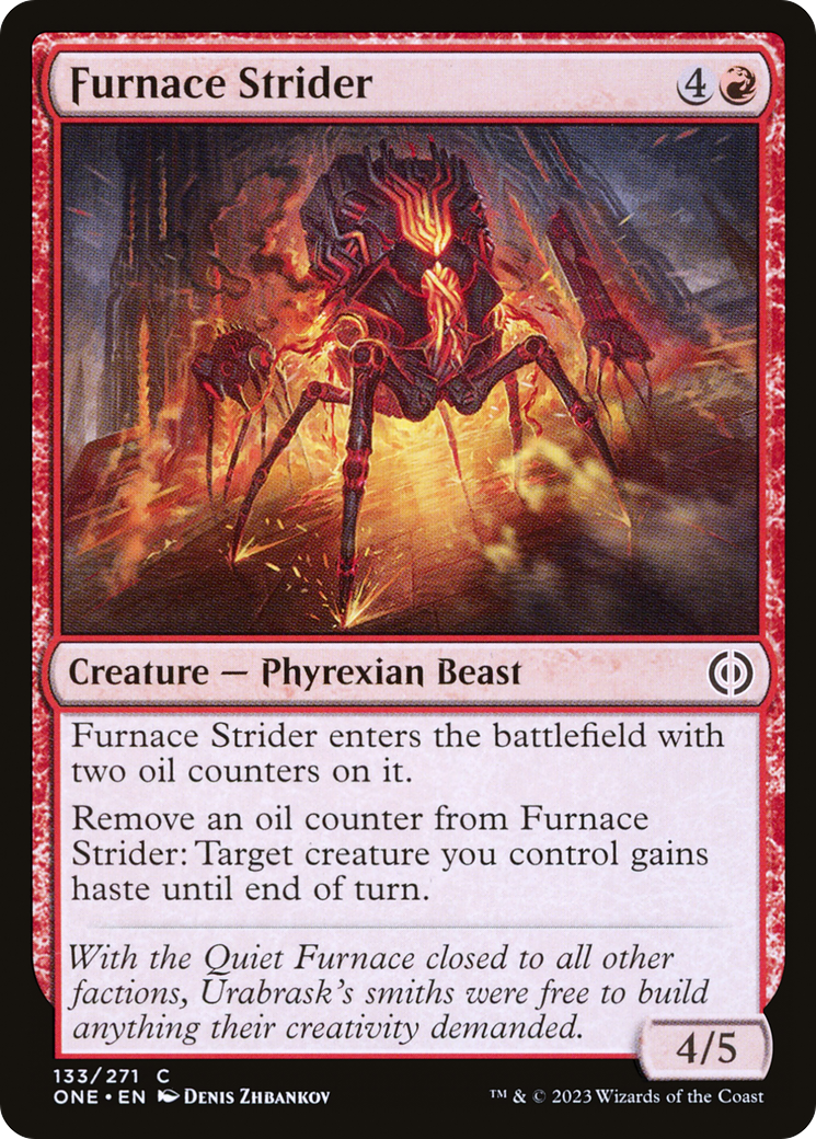 Furnace Strider [Phyrexia: All Will Be One] | Spectrum Games