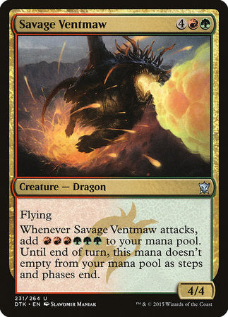 Savage Ventmaw [Dragons of Tarkir] | Spectrum Games