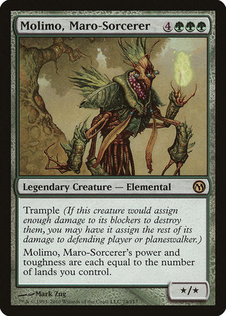 Molimo, Maro-Sorcerer [Duels of the Planeswalkers] | Spectrum Games