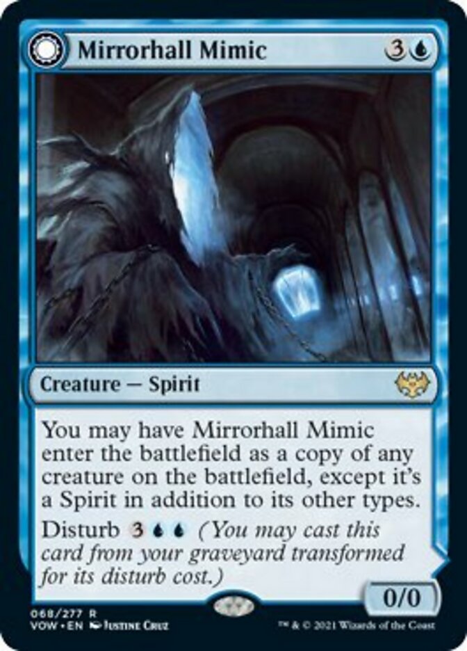 Mirrorhall Mimic // Ghastly Mimicry [Innistrad: Crimson Vow] | Spectrum Games