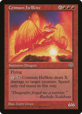 Crimson Hellkite [Mirage] | Spectrum Games