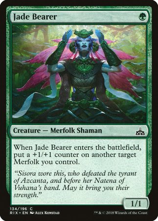 Jade Bearer [Rivals of Ixalan] | Spectrum Games