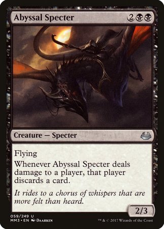 Abyssal Specter [Modern Masters 2017] | Spectrum Games