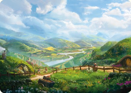 Plains Art Card [The Lord of the Rings: Tales of Middle-earth Art Series] | Spectrum Games