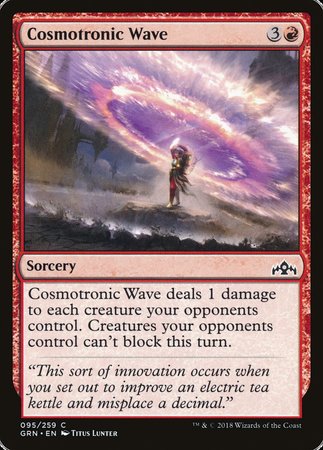 Cosmotronic Wave [Guilds of Ravnica] | Spectrum Games
