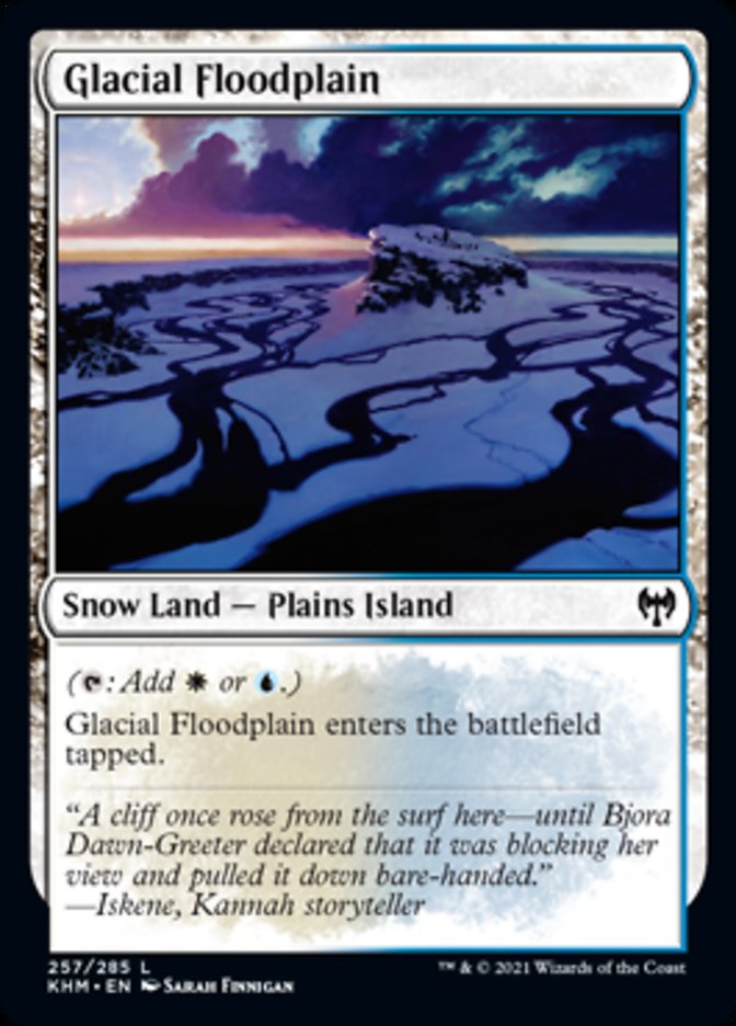 Glacial Floodplain [Kaldheim] | Spectrum Games