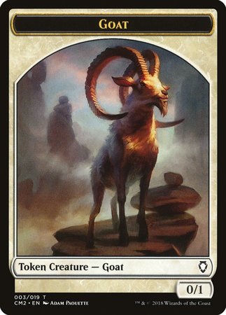 Goat Token [Commander Anthology Volume II Tokens] | Spectrum Games