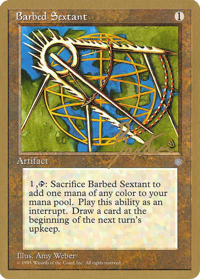 Barbed Sextant (George Baxter) [Pro Tour Collector Set] | Spectrum Games