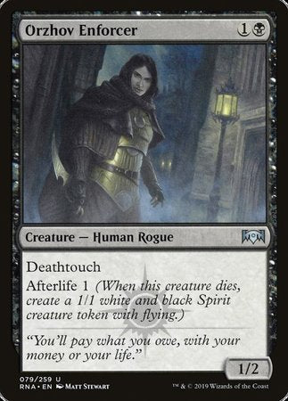 Orzhov Enforcer [Ravnica Allegiance] | Spectrum Games