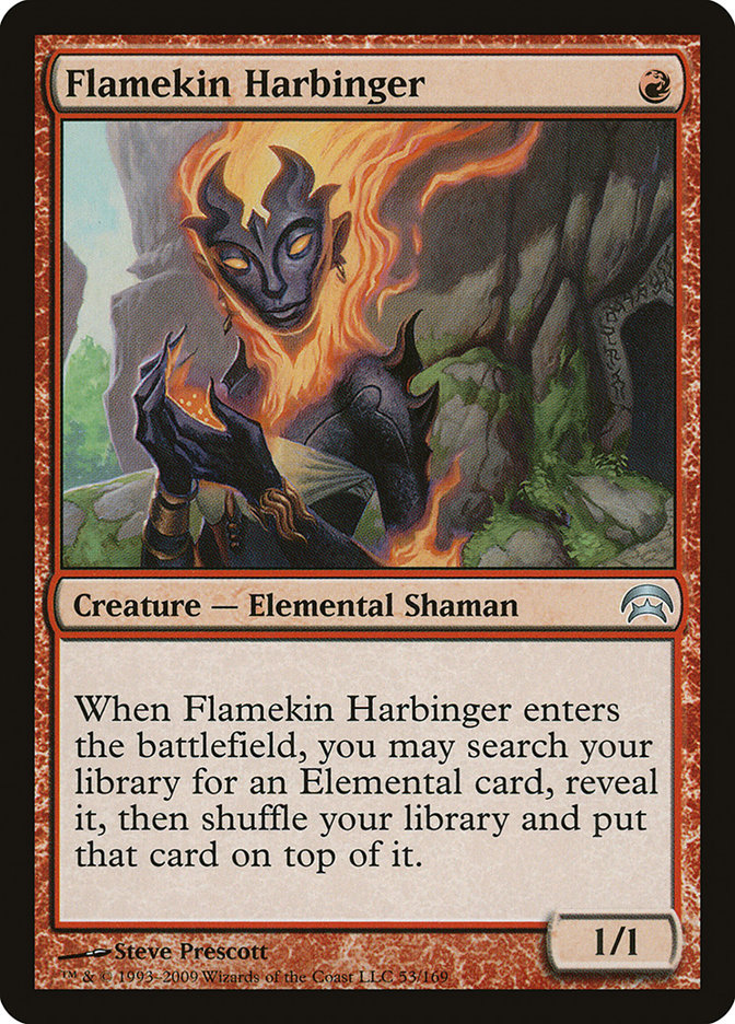 Flamekin Harbinger [Planechase] | Spectrum Games