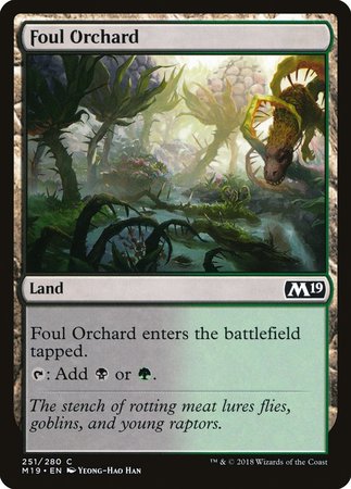 Foul Orchard [Core Set 2019] | Spectrum Games