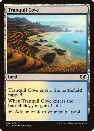 Tranquil Cove [Duel Decks: Blessed vs. Cursed] | Spectrum Games